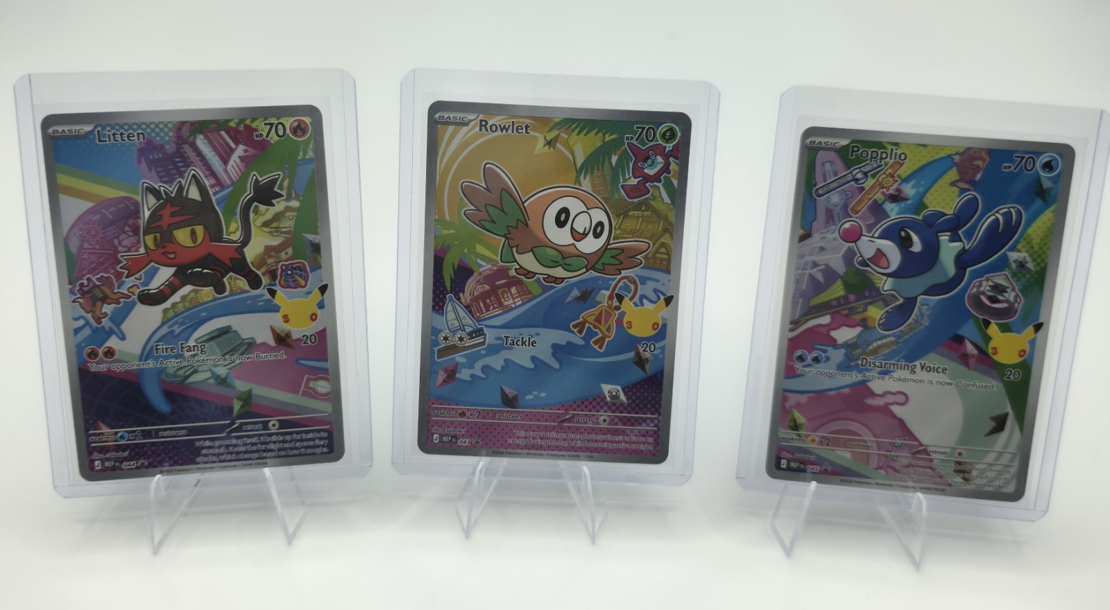 First Partner Illustration Collection Series 1 Gen 7 Alolan Pokemon TCG Set First Partner Illustration Collection Series 1 Gen 7 Alolan Pokemon TCG Set