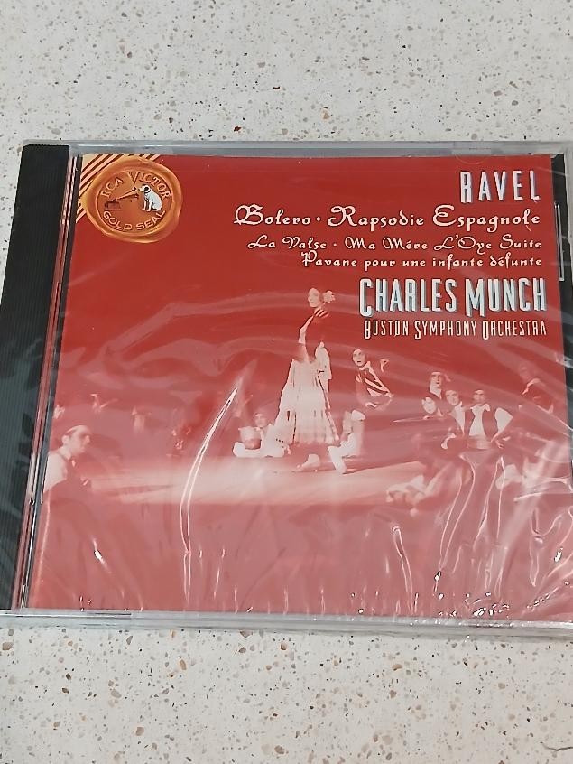 Ravel: Bolero: Charles Munch & Boston Symphony Orchestra CD - New/Sealed Ravel: Bolero: Charles Munch & Boston Symphony Orchestra CD - New/Sealed