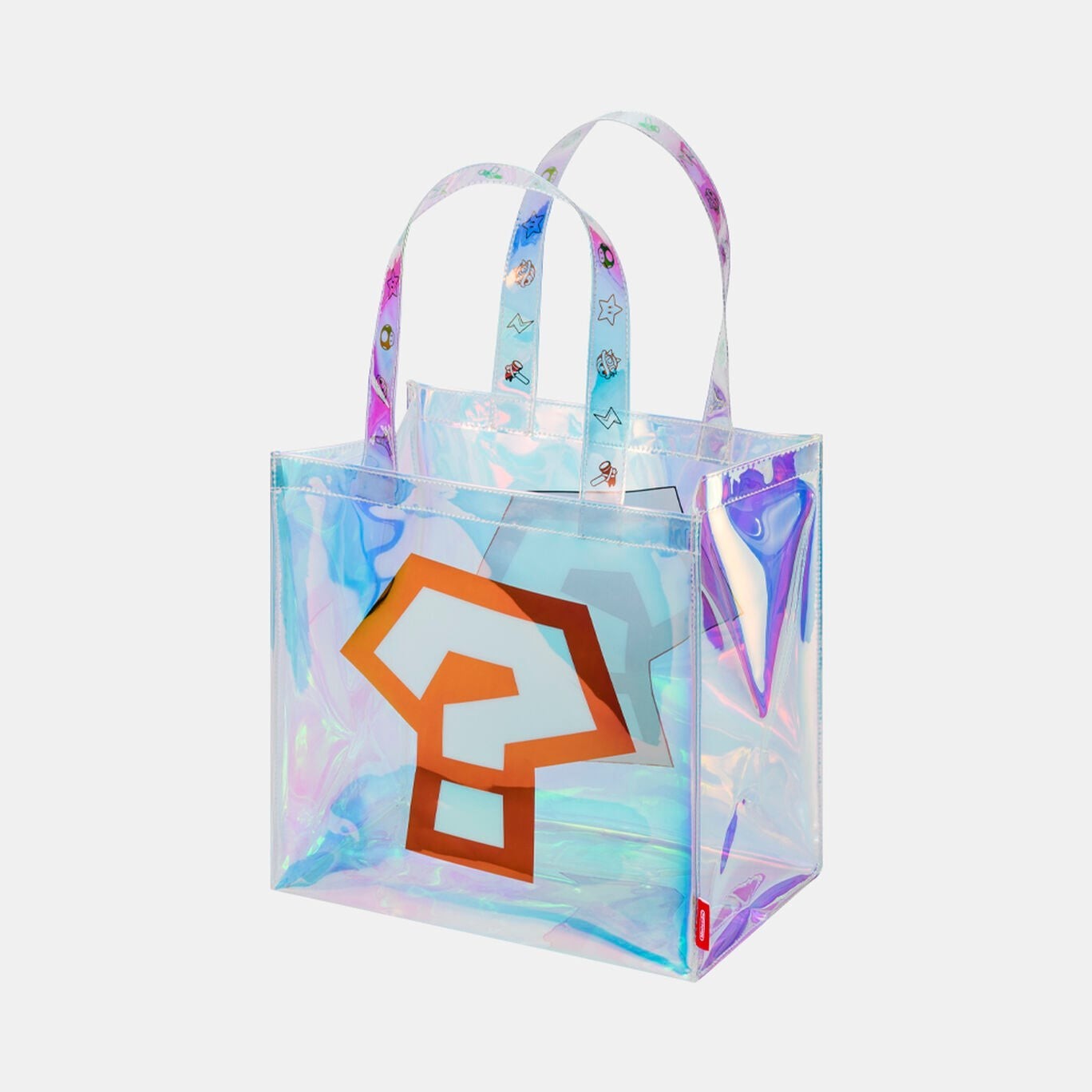 new Mario Kart World Item Box Clear Transparent Tote Bag Tokyo Nintendo fm Japan