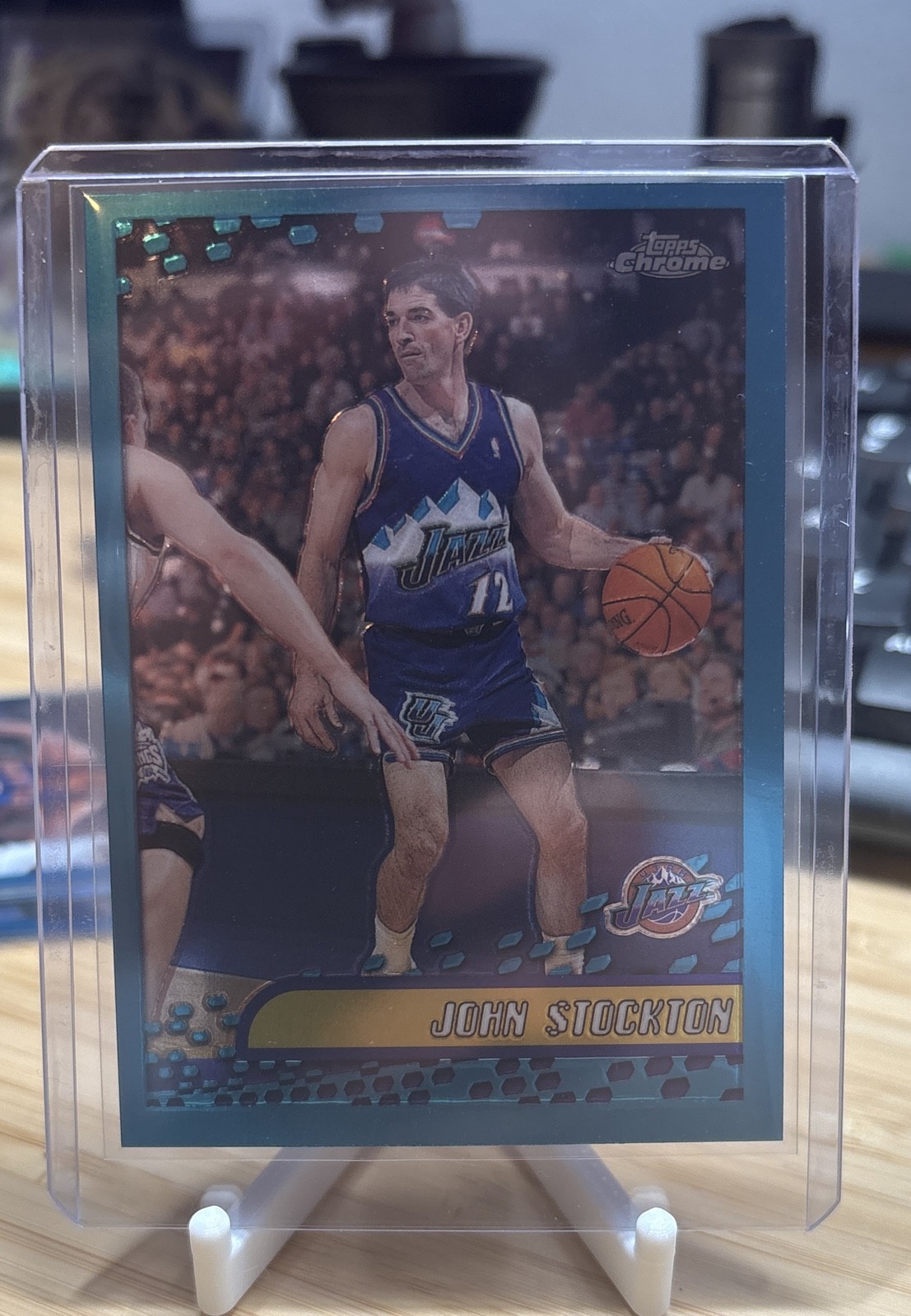 2001-02 Topps Chrome - John Stockton #115 HOF Rare Set 2001-02 Topps Chrome - John Stockton #115 HOF Rare Set