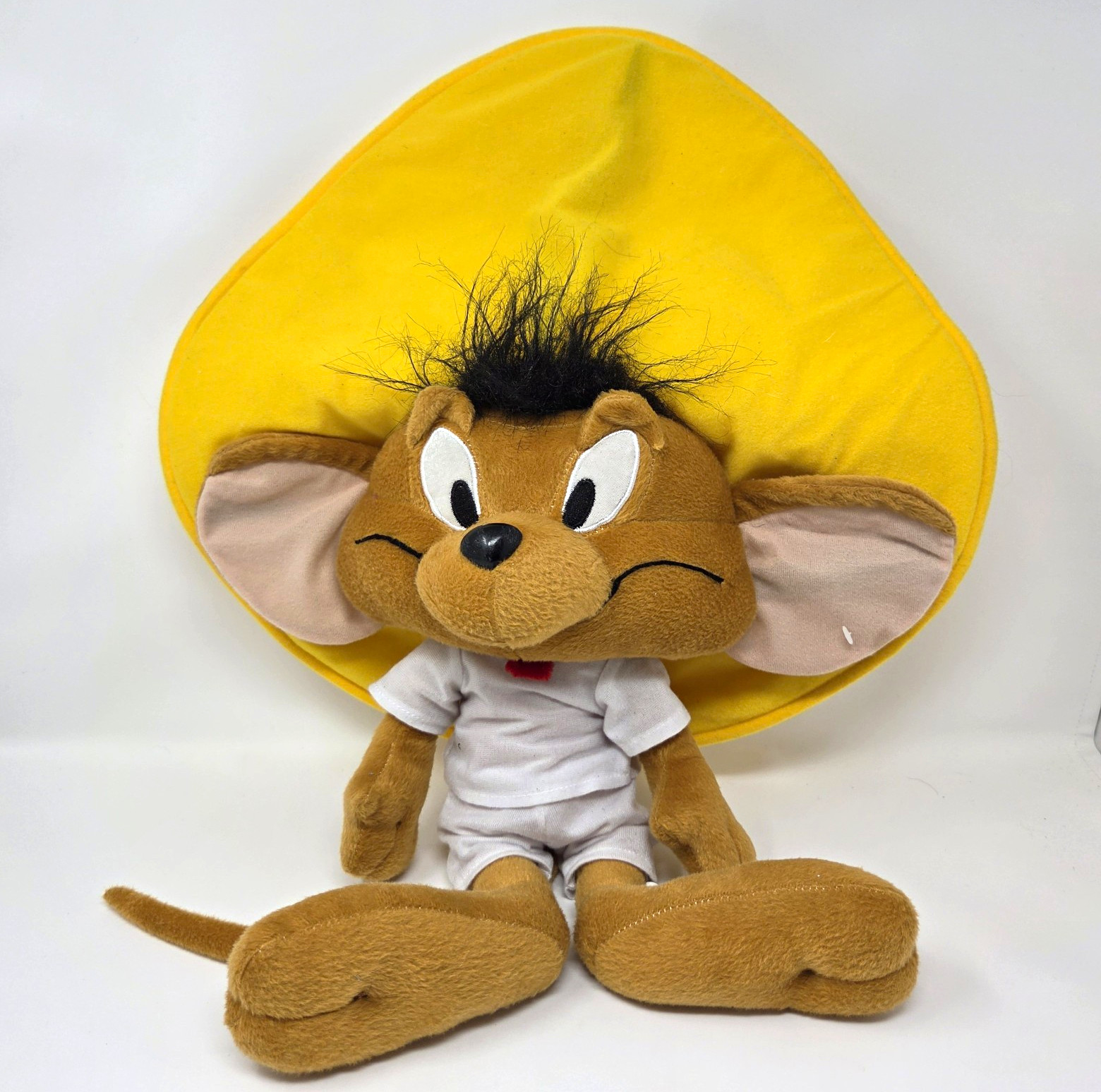 Six Flags Looney Tunes Speedy Gonzales Plush w/ Sombrero Yellow Hat - 24 Inches Six Flags Looney Tunes Speedy Gonzales Plush w/ Sombrero Yellow Hat - 24 Inches