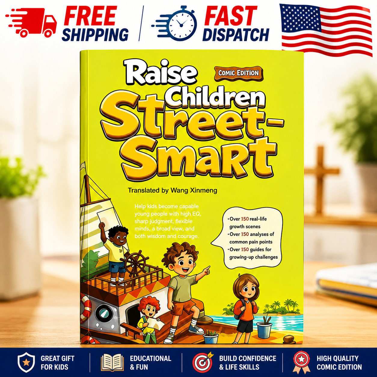 Raise Children Street-Smart Paperback Helping Kid Build Confidence Comic Edition