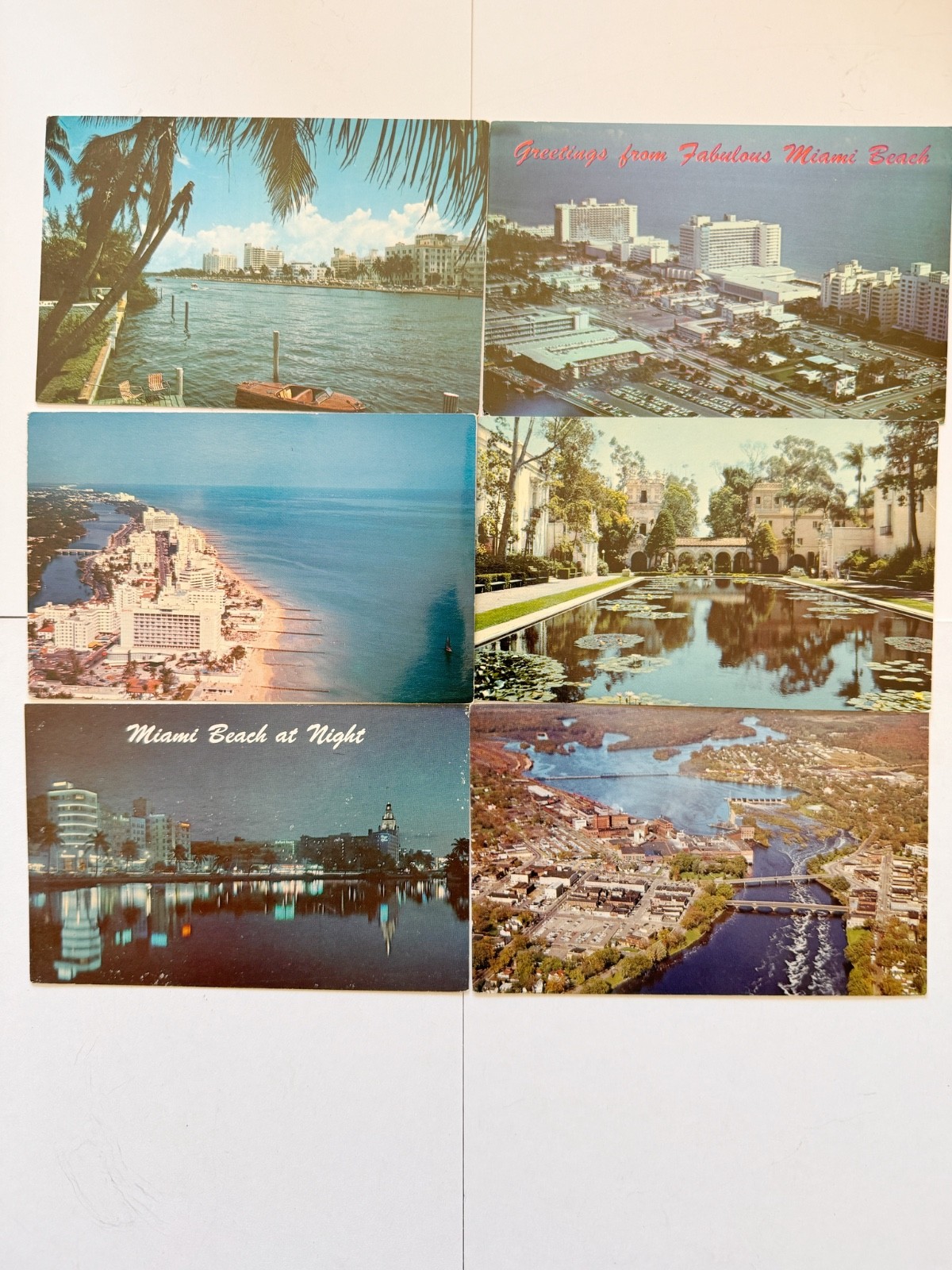 Lot of 6 Vintage Postcards Miami Beach FL Balboa Park CA Wisconsin Rapids Lot of 6 Vintage Postcards Miami Beach FL Balboa Park CA Wisconsin Rapids