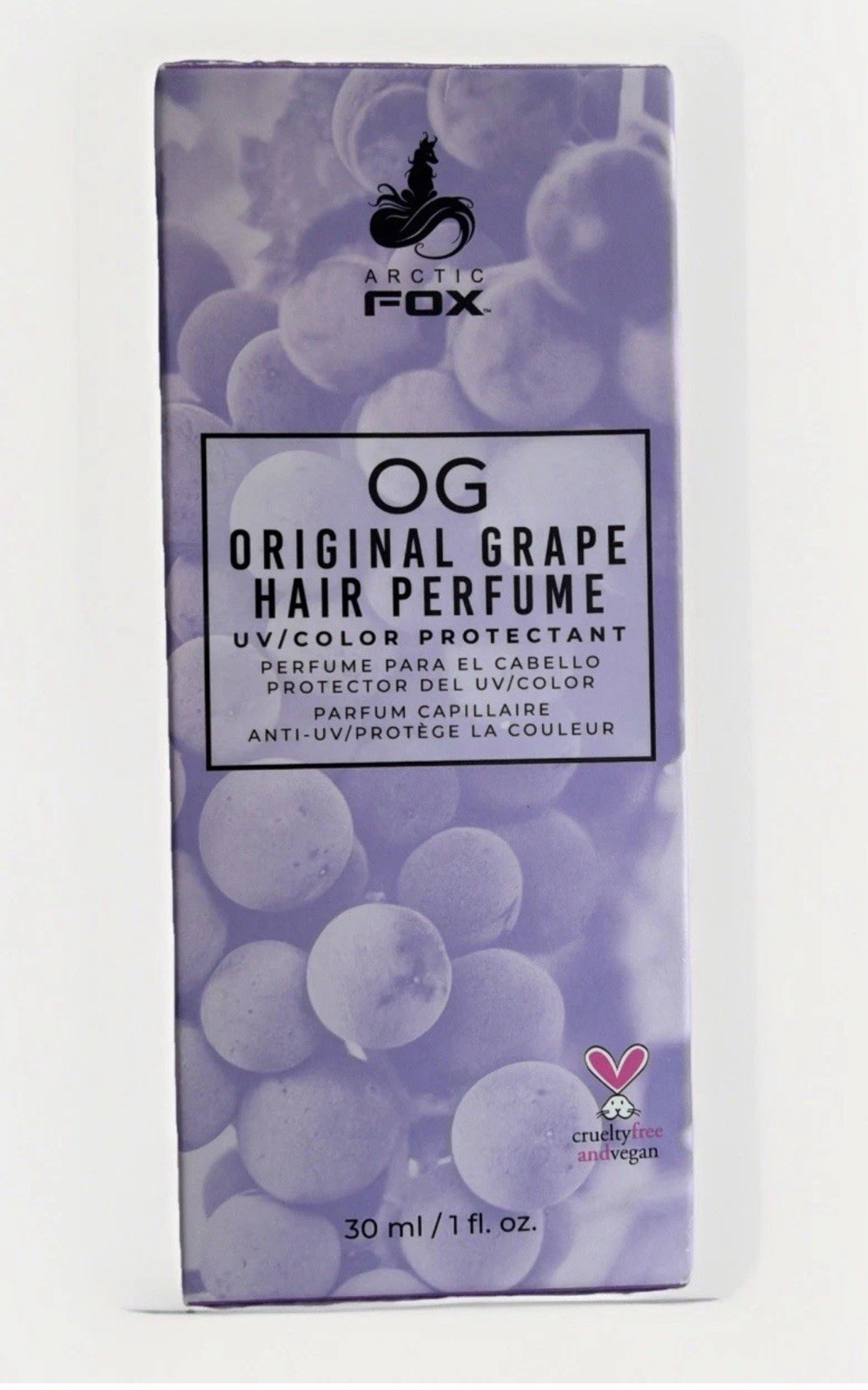Arctic Fox OG Original Grape Hair Perfume Vegan Cruelty Free Arctic Fox OG Original Grape Hair Perfume Vegan Cruelty Free