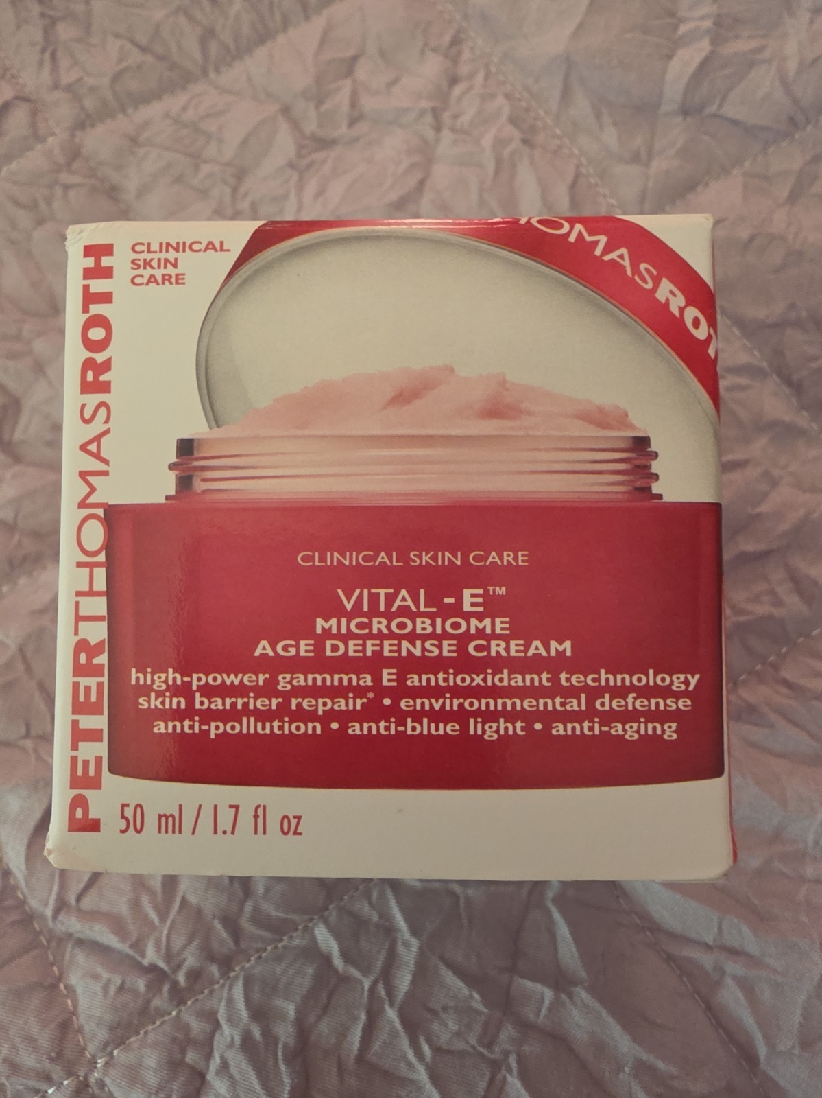 Peter Thomas Roth Vital-E Microbiome Age Defense Cream FULL SIZE nib Peter Thomas Roth Vital-E Microbiome Age Defense Cream FULL SIZE nib