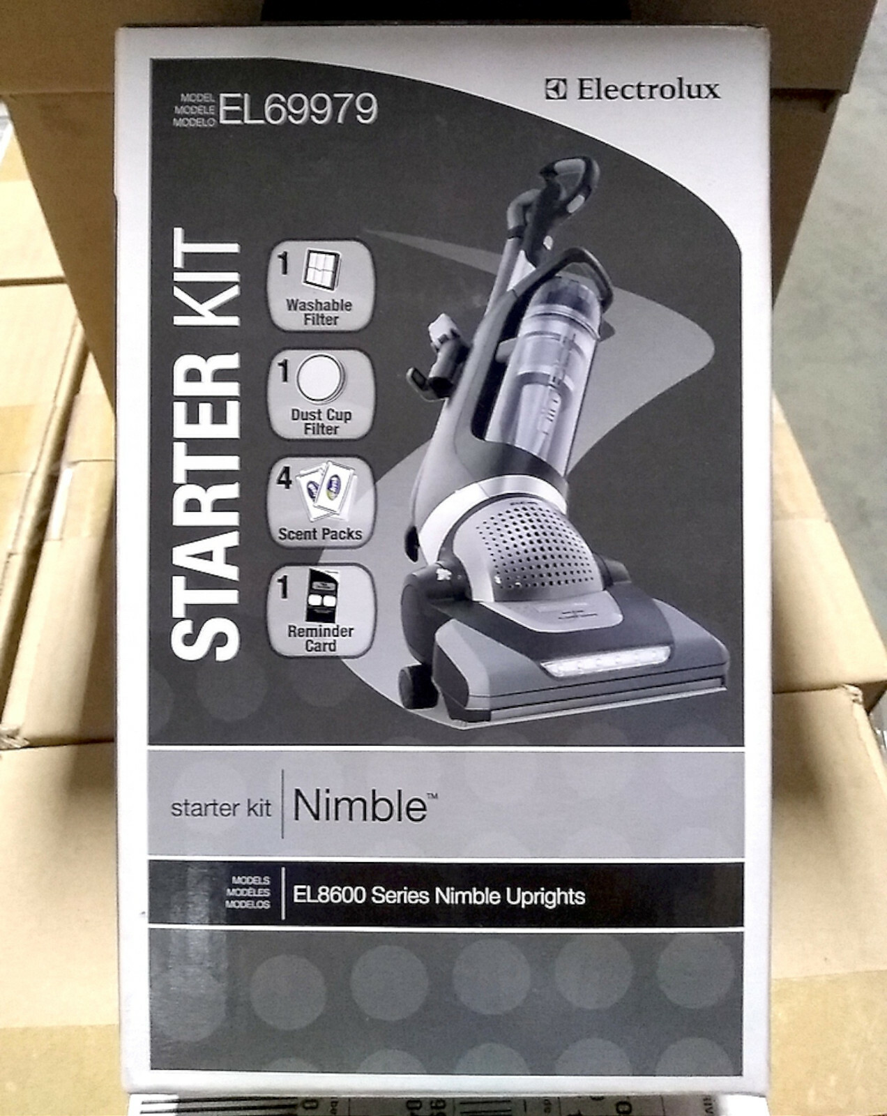 NEW Electrolux EL69979 El8600 Series NIMBLE Upright Vacuum Accessory Starter Kit