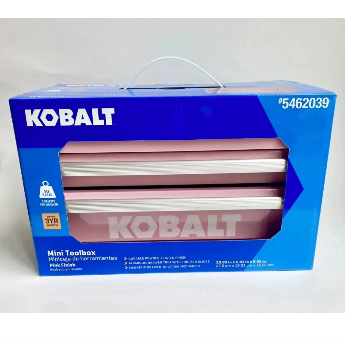 Kobalt Mini 2 Drawer Top or 3 Drawer Steel Bottom Base Tool Box Green Red Blue Kobalt Mini 2 Drawer Top or 3 Drawer Steel Bottom Base Tool Box Green Red Blue
