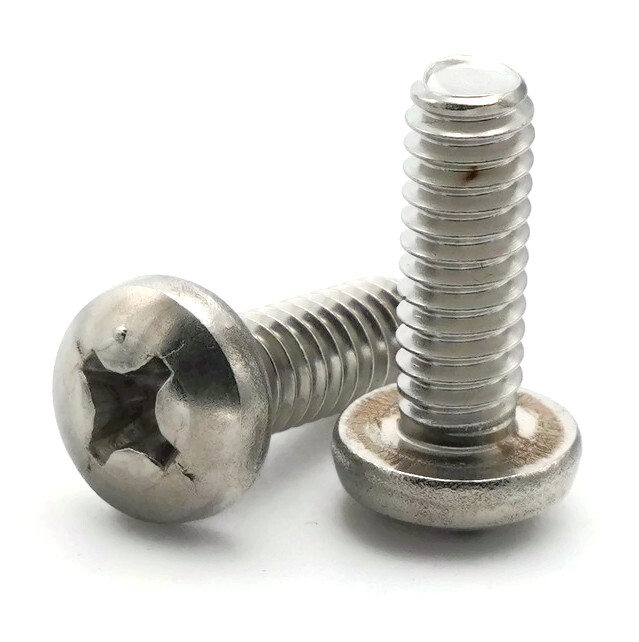 #10-24 | 316 Stainless Steel Phillips Pan Head Machine Screws - Select Length