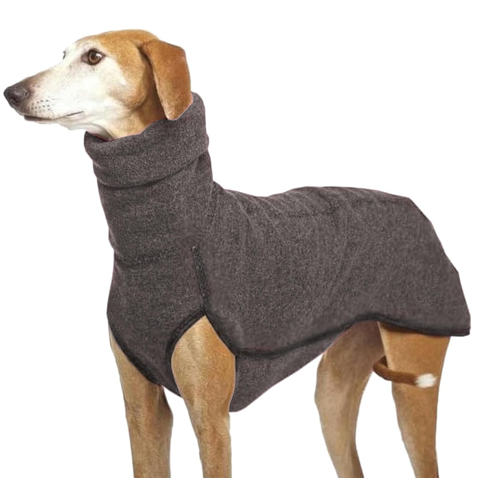 Warm Pet Dog Turtleneck Outdoor Clothes Fleece Shirt Winter Vest Puppy Coat
