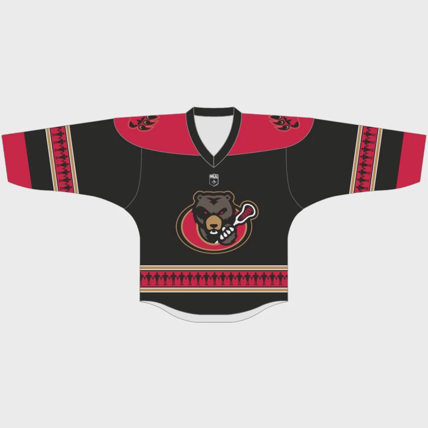Personalized Teat Ottawa Black Bears Home Hockey Shirt Unisex Fit 