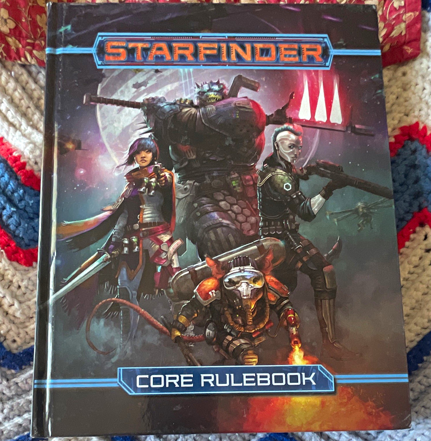 Paizo Starfinder Core Rulebook Hardcover 2017 PZO7101 Ages 12+