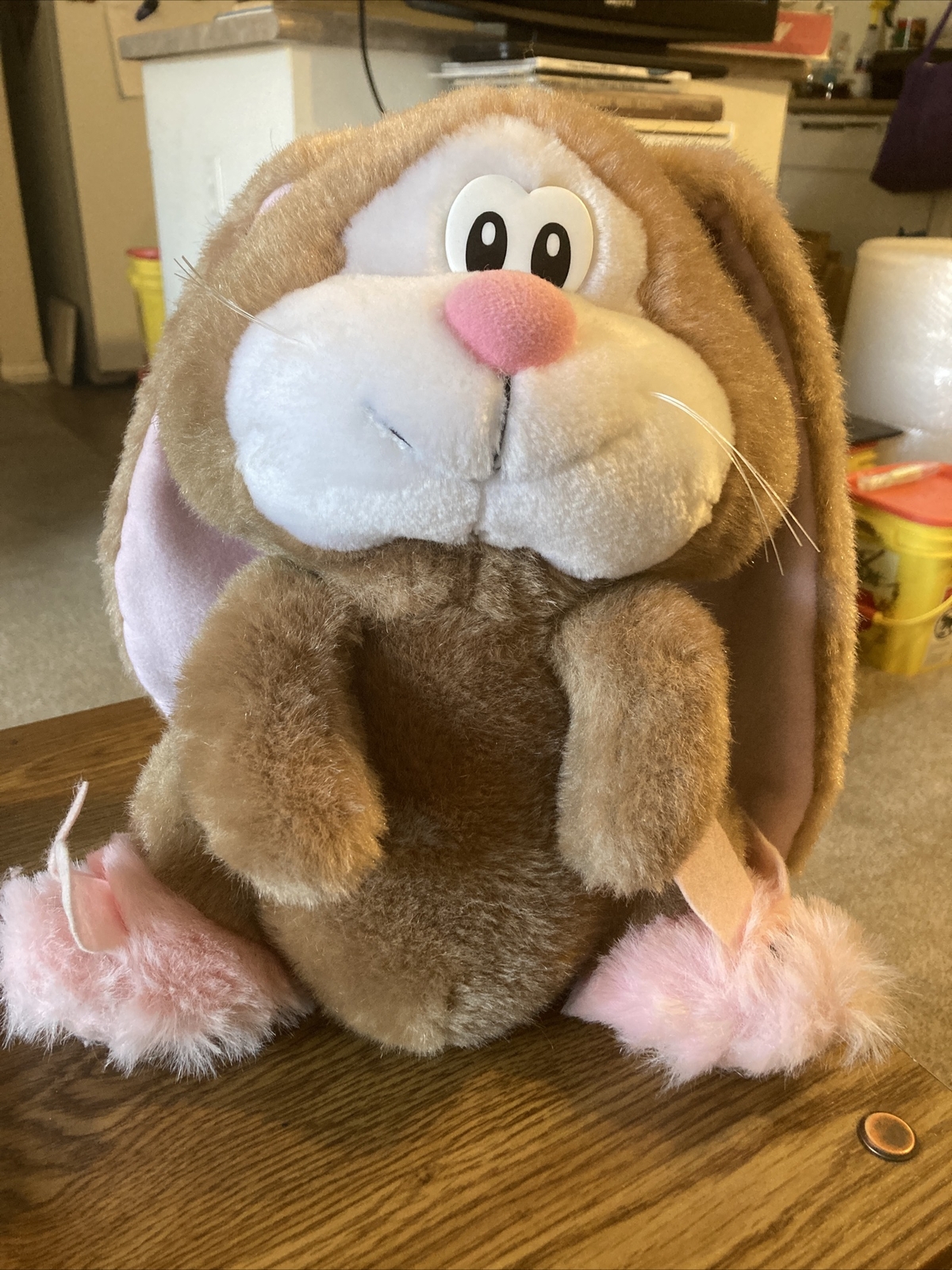 1985 Applause Brown Lop Floppy Ear Bunny 12\ 1985 Applause Brown Lop Floppy Ear Bunny 12\