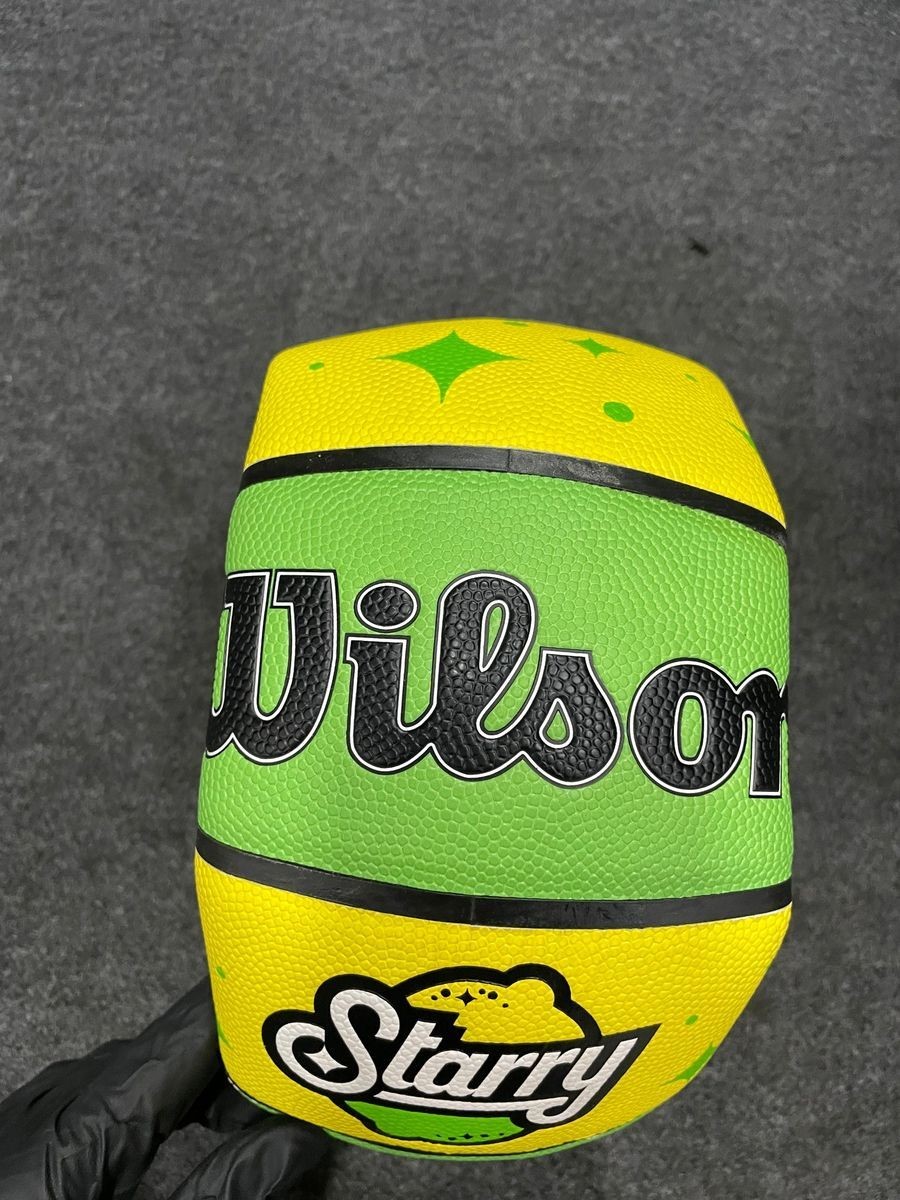 WILSON NBA All-Star Game 3-Point Contest Replica Starry Basketball, Uninflated
