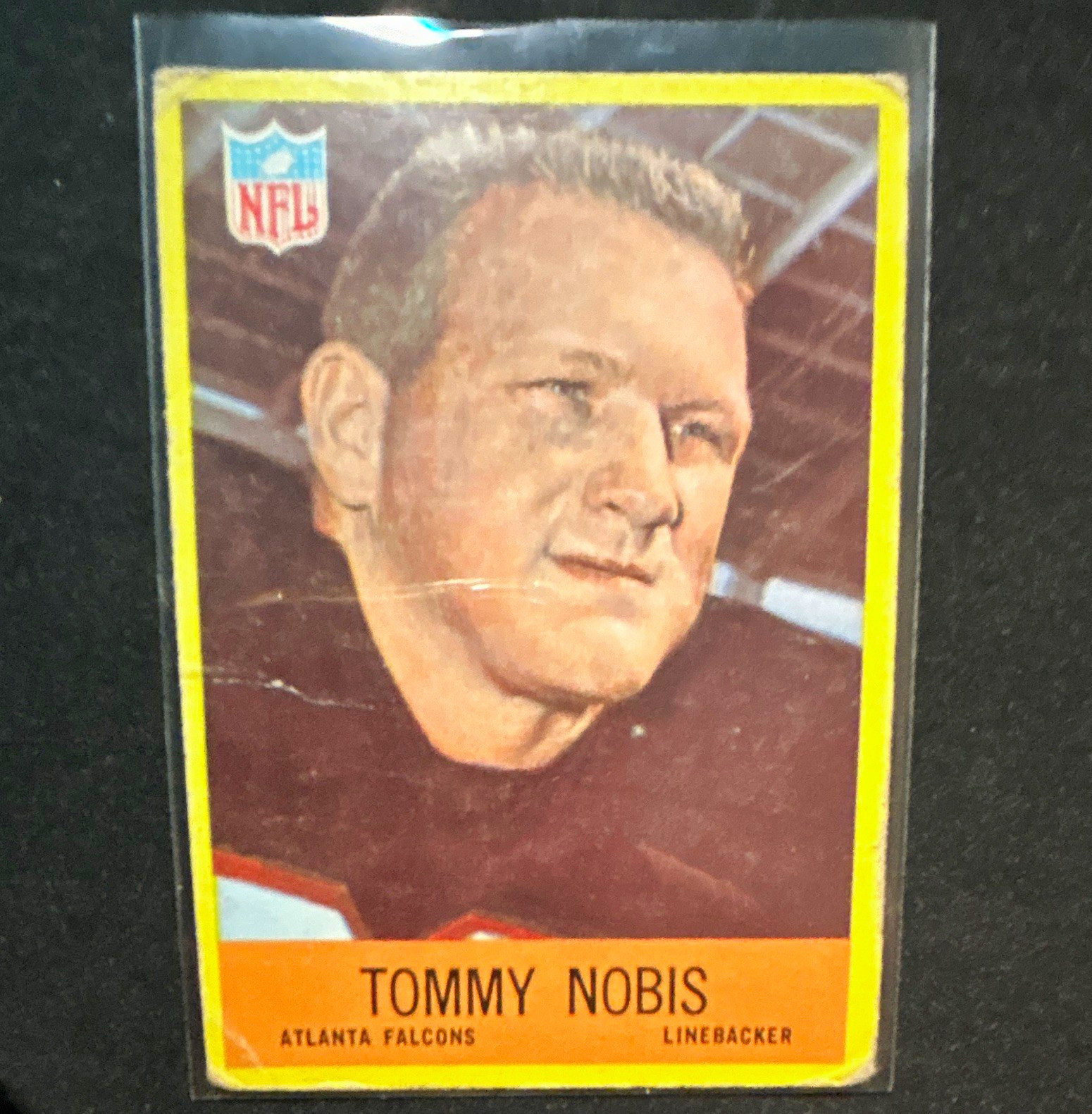 Philadelphia Gum 1967 Philadelphia Tommy Nobis #7 (RC) Atlanta Falcons NFL
