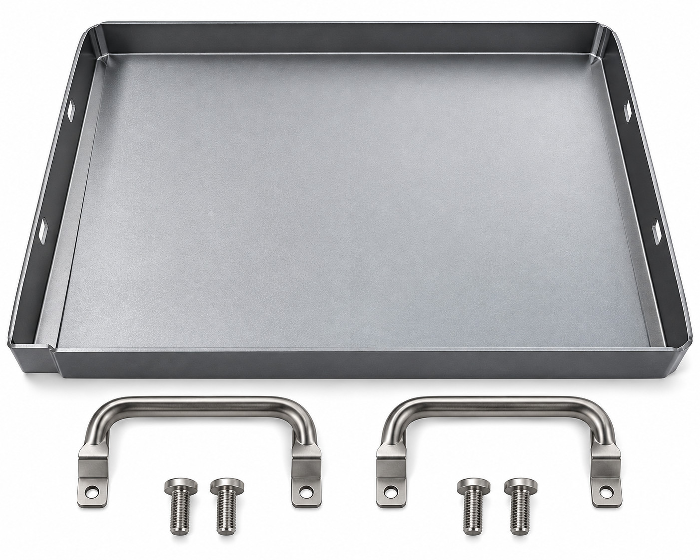 17x13 Universal Flat Top Griddle Pan for Gas Charcoal Grill Outdoor BBQ Skillet 
