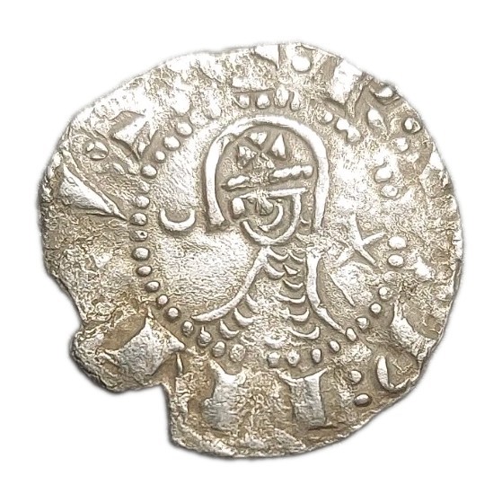 1201-1216 AD CRUSADERS SILVER ANTIOCH DENIER BOHEMOND IV COIN DETAILS