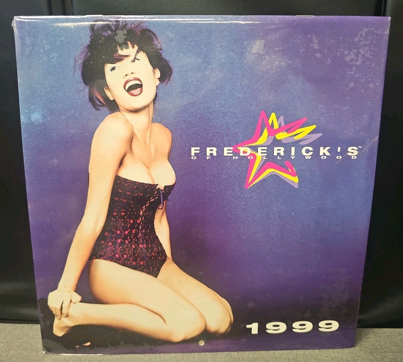 VINTAGE FREDERICK'S HOLLYWOOD CALENDAR 1999 NEW SEALED 🔥👀 VINTAGE FREDERICK'S HOLLYWOOD CALENDAR 1999 NEW SEALED 🔥👀