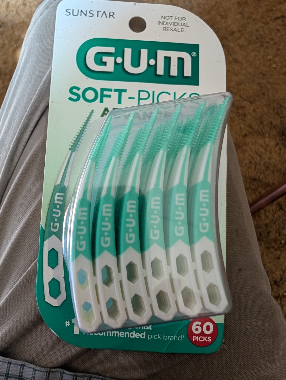 G*U*M Soft Picks Original Sunstar 60 Picks & On the Go Case New G*U*M Soft Picks Original Sunstar 60 Picks & On the Go Case New