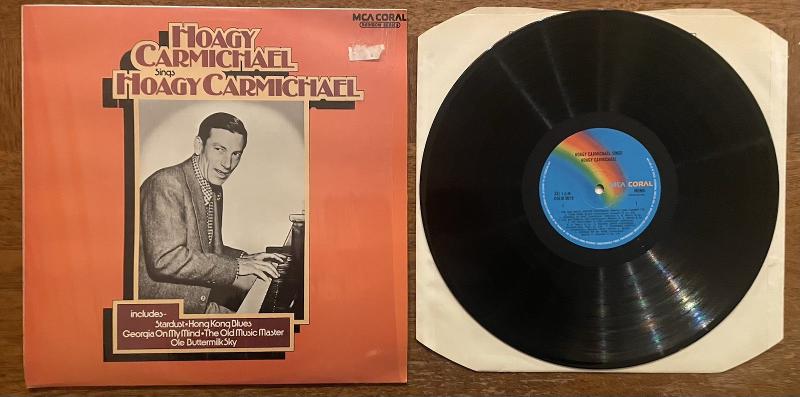 Hoagy Carmichael Sings Hoagy Carmichael 1975 UK Pressing Jazz Pop Vocal