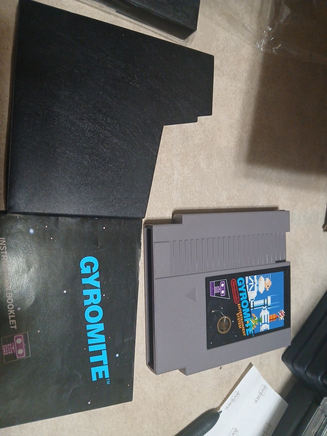 VTG 1985 NES Nintendo 5 Screw Game Cartridge \
