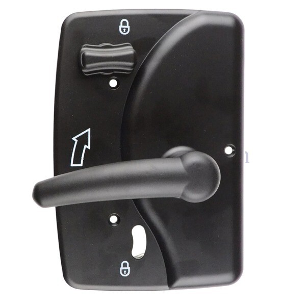 Trimark 21396-02, RV Interior Door Handle, Model 30-900, Black
