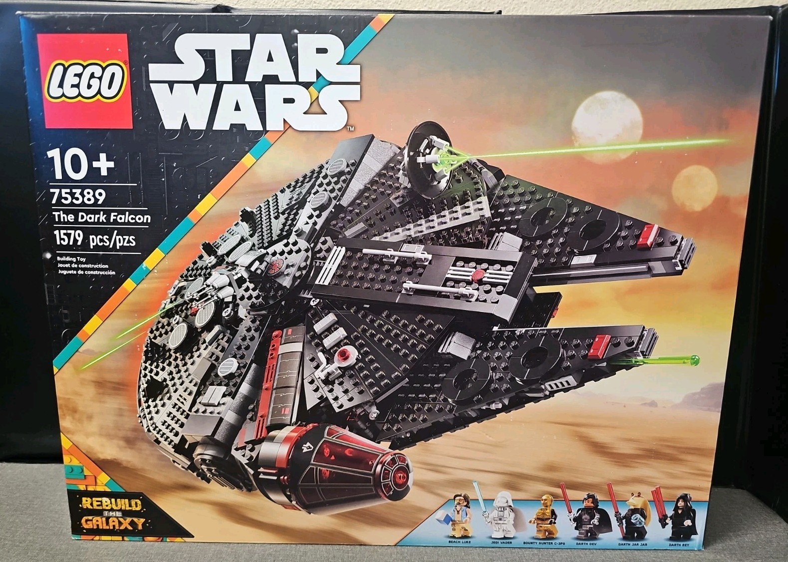 Lego 75389 Star Wars Rebuild the Galaxy Dark Millennium Falcon NEW SEALED Lego 75389 Star Wars Rebuild the Galaxy Dark Millennium Falcon NEW SEALED