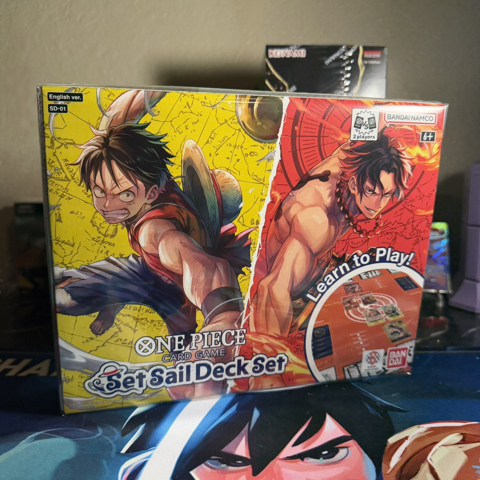 Bandai Namco One Piece Set Sail Deck Kit SD-01 English Learn to Play Bandai Namco One Piece Set Sail Deck Kit SD-01 English Learn to Play