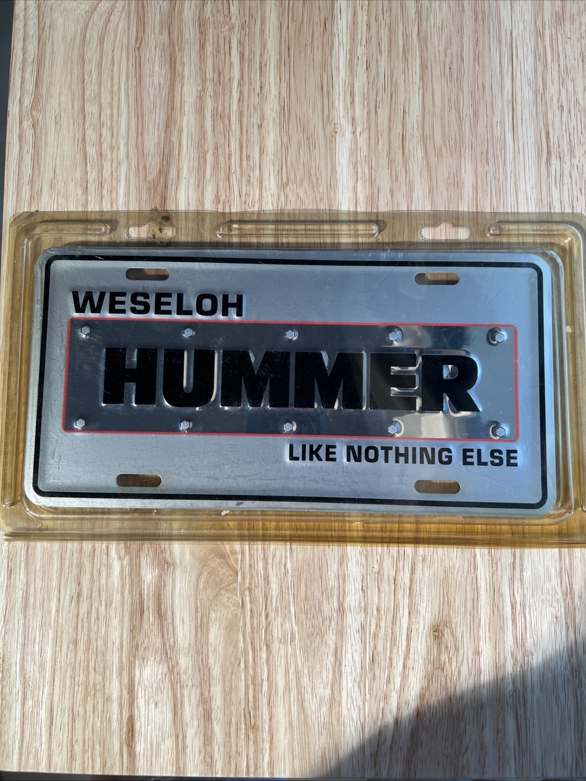Vintage Weseloh Hummer Like Nothing Else Plate – Original 2005 Era