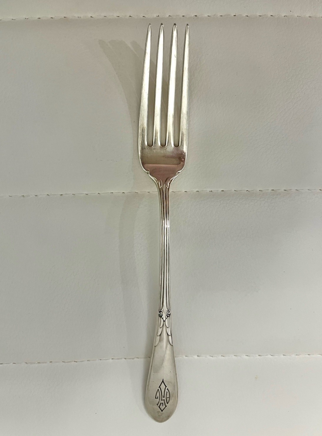 Sterling Silver Gorham Vintage Antique Art Deco Fork Pat 1933 Approx 7” Sterling Silver Gorham Vintage Antique Art Deco Fork Pat 1933 Approx 7”