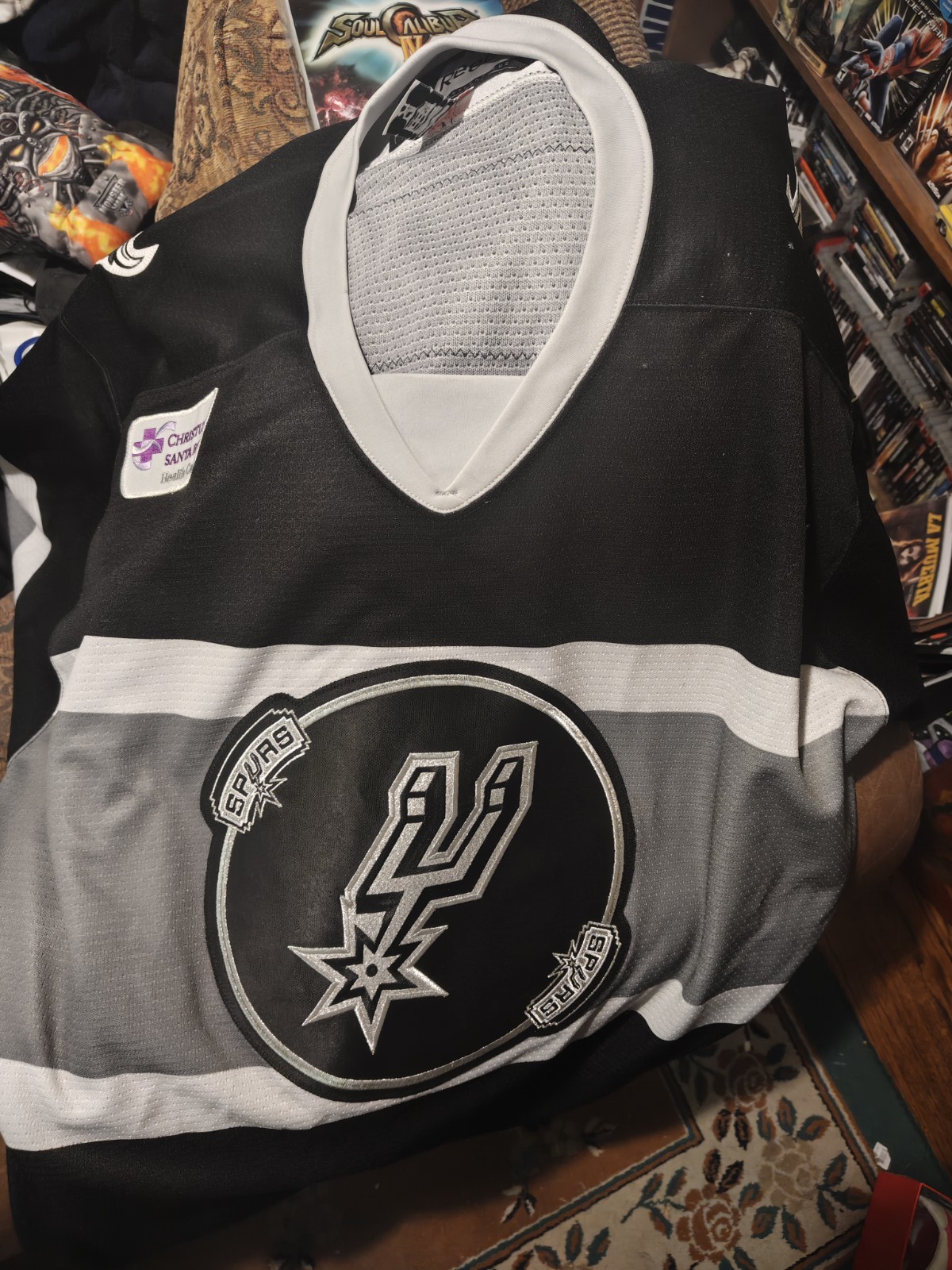 Very Rare Tony Parker San Antonio Rampage Hockey Jersey Very Rare Tony Parker San Antonio Rampage Hockey Jersey