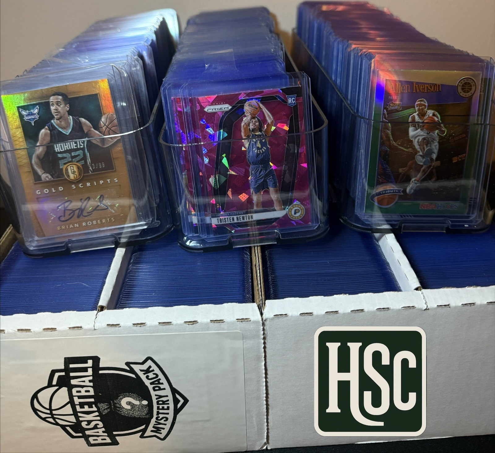Basketball NBA - 200 Card Lot - Rookies, Parallels, Inserts, And More