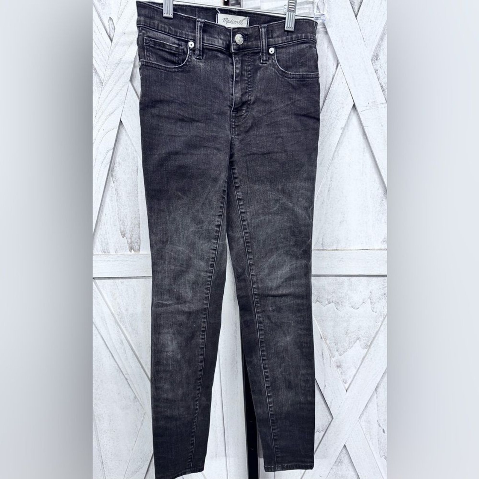 Madewell Women\'s Black Skinny Jeans Madewell Women\'s Black Skinny Jeans