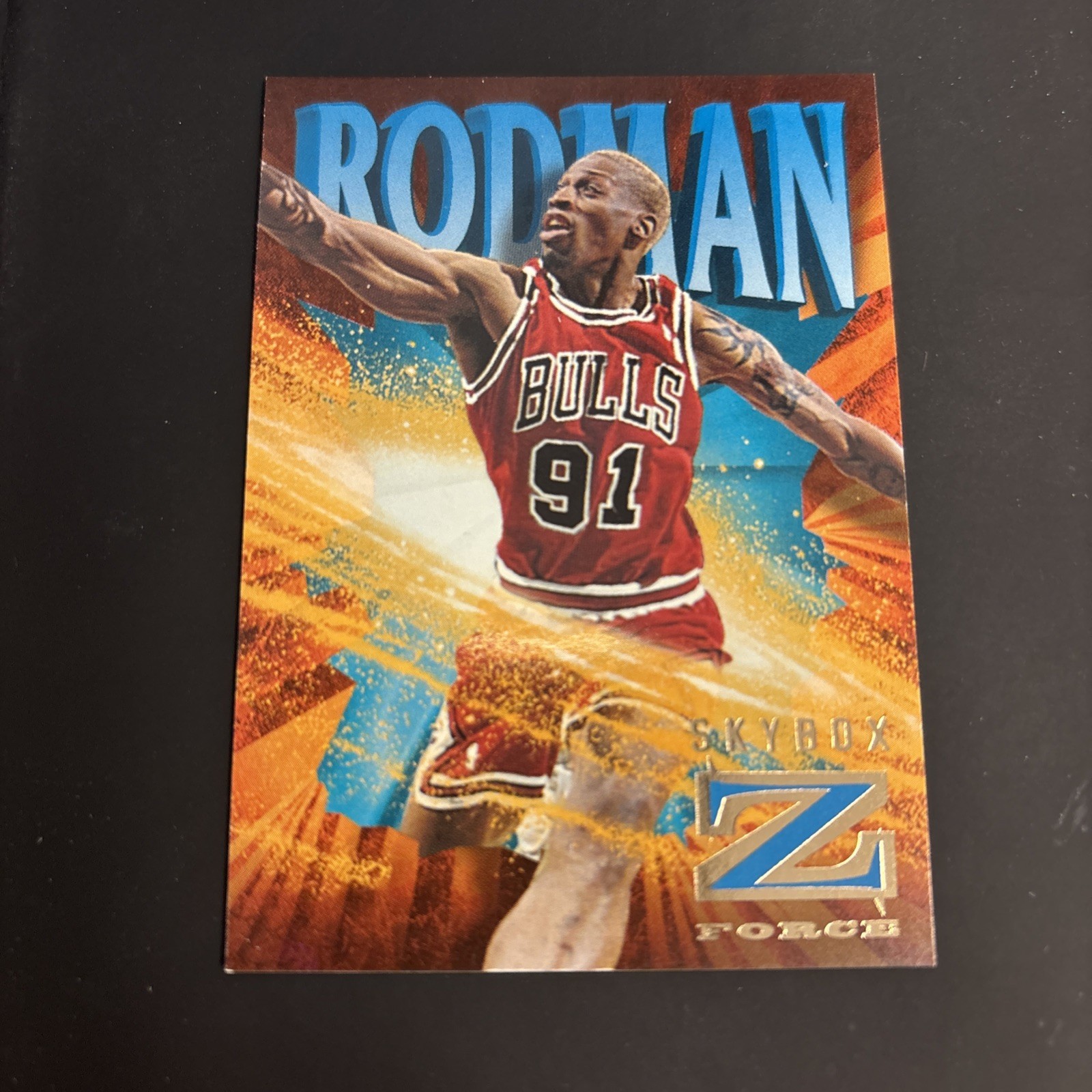 1996-97 Skybox Z Force - Dennis Rodman #14 1996-97 Skybox Z Force - Dennis Rodman #14
