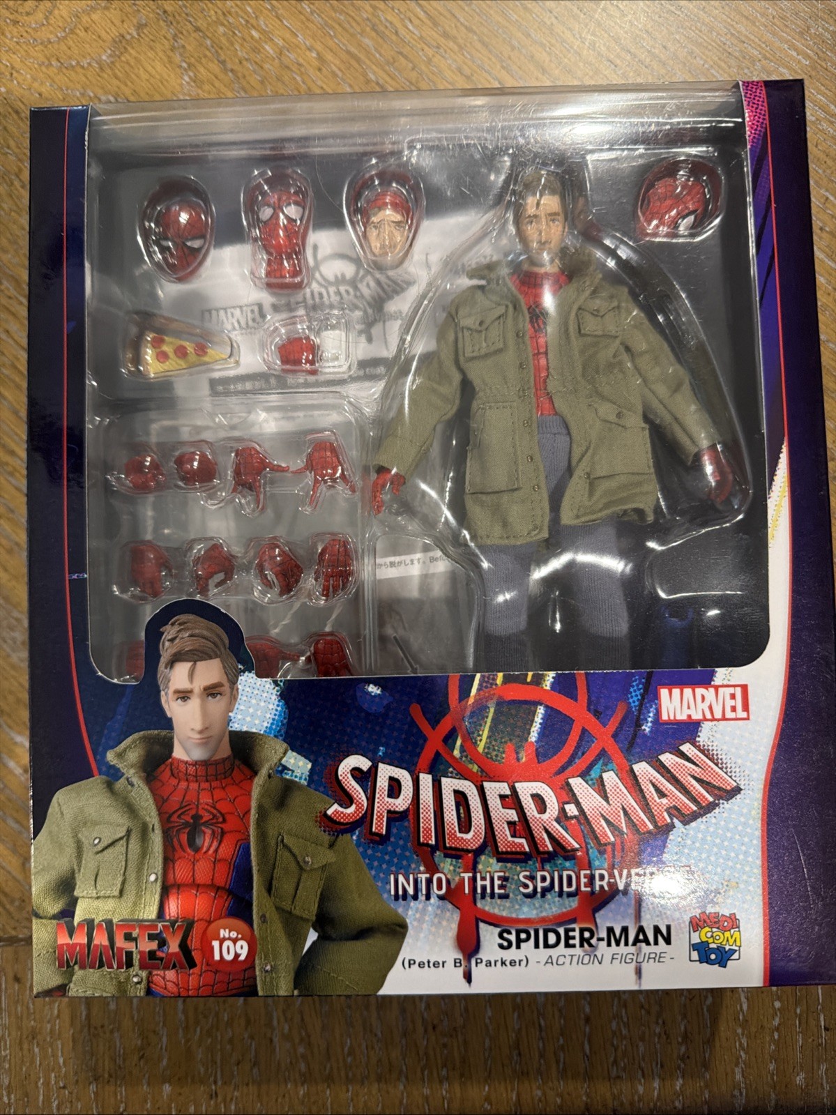 Medicom Toy Mafex No.109 Spider-Man Peter B. Parker Action Figure