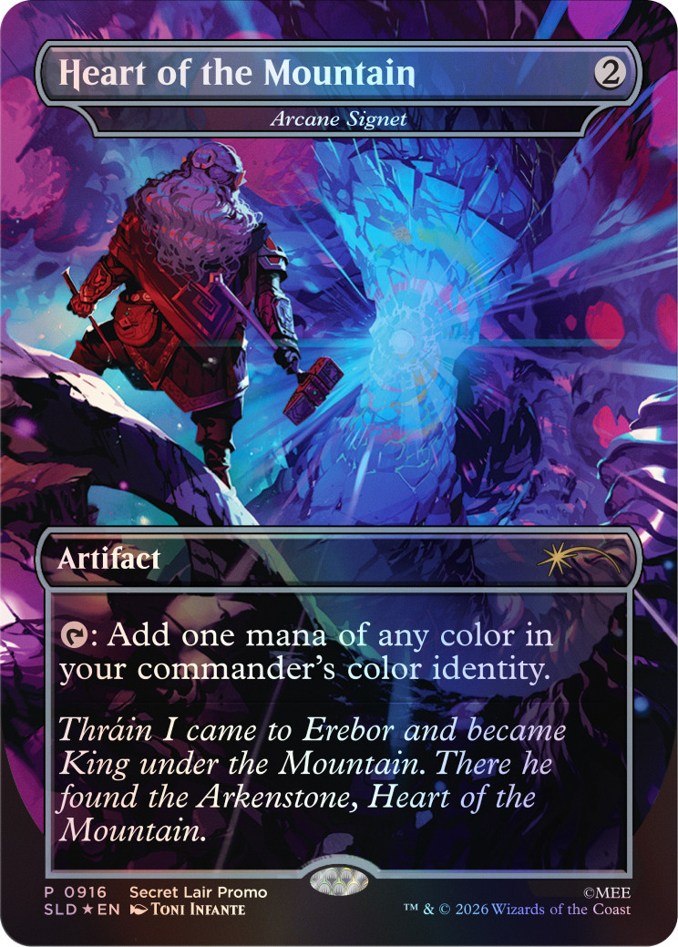 Heart of the Mountain (Arcane Signet) MTG Heart of the Mountain (Arcane Signet) MTG