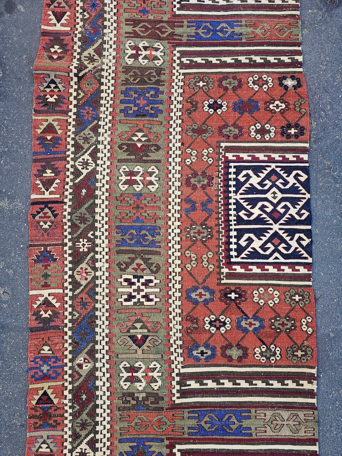 ***Fantastic Antique Turkish Malatya Kilim*** ***Fantastic Antique Turkish Malatya Kilim***