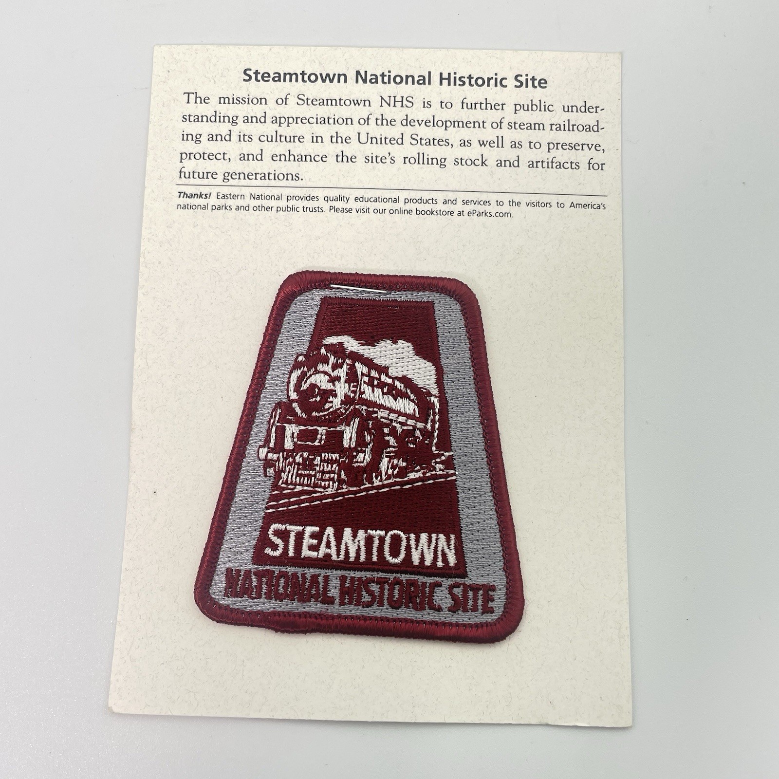 Vintage Steamtown National Historic Site Railroad RR Railway Patch Scranton PA Vintage Steamtown National Historic Site Railroad RR Railway Patch Scranton PA