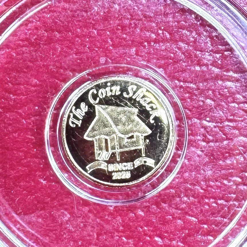 Fractional Gold 1/200th oz Gold Round .9999 Fine from Whatnot’s The Coin Shack Fractional Gold 1/200th oz Gold Round .9999 Fine from Whatnot’s The Coin Shack