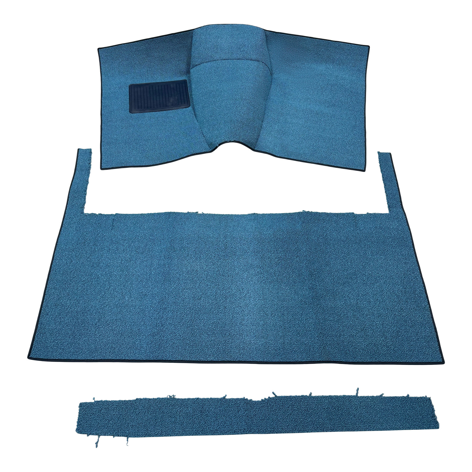 Studebaker Commander Carpet Kit 1950-1952 Front and Rear 4Dr Black Charcoal Red