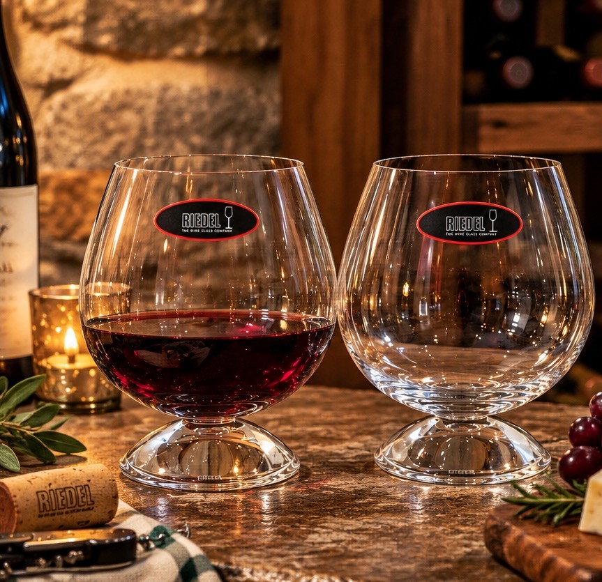 RIEDEL Tyrol 405/07 Pinot Noir Crystal Glasses Set of 2 Original Stickers