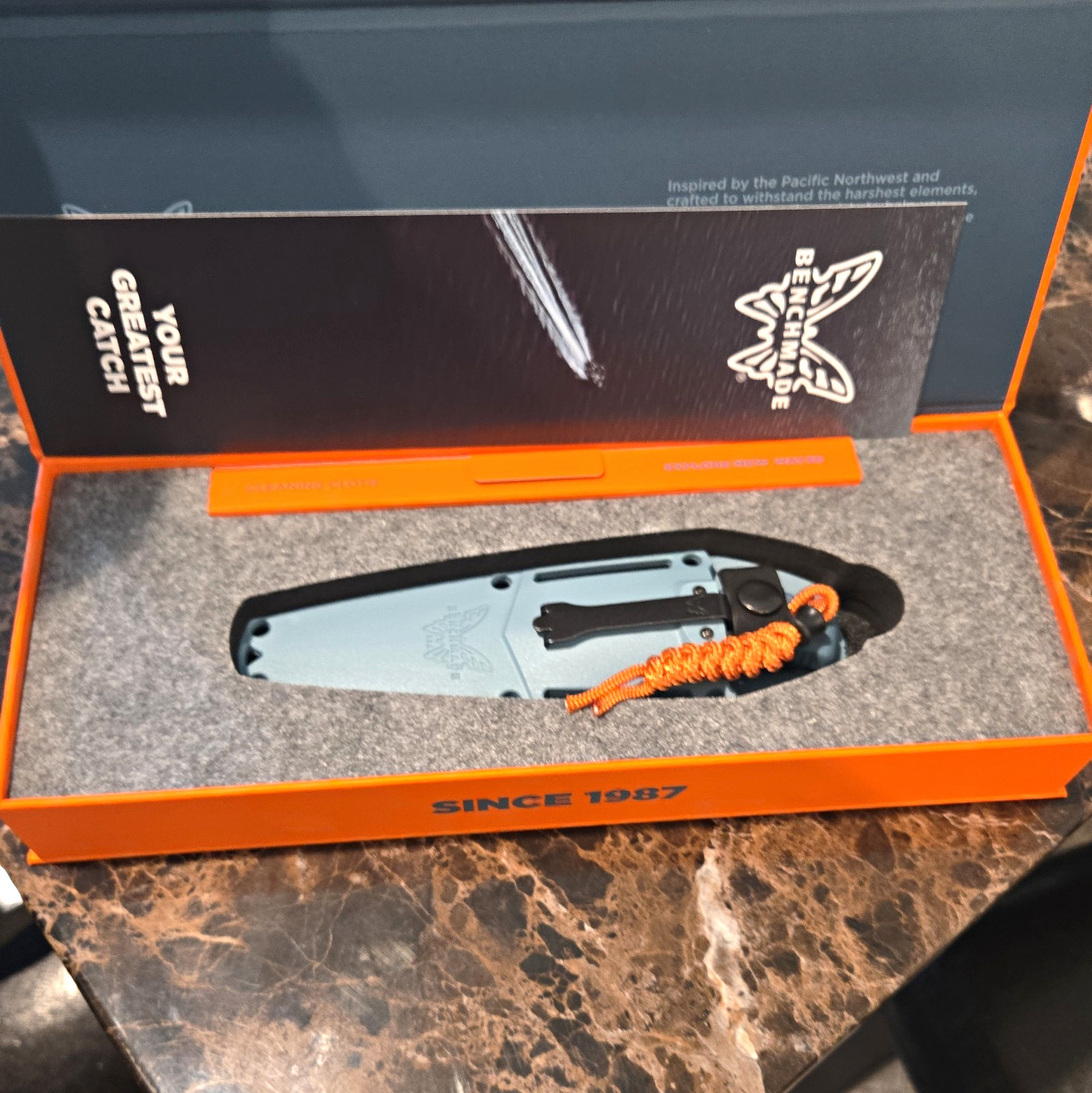 Benchmade Water Collection Intersect Fixed Blade EDC Knife Sheath 2024 Benchmade Water Collection Intersect Fixed Blade EDC Knife Sheath 2024