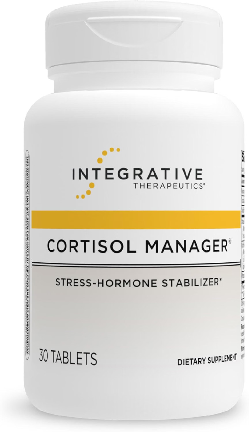 CORTISOL MANAGER | Integrative Therapeutics | Stress Hormone Stabilizer | 30 TAB