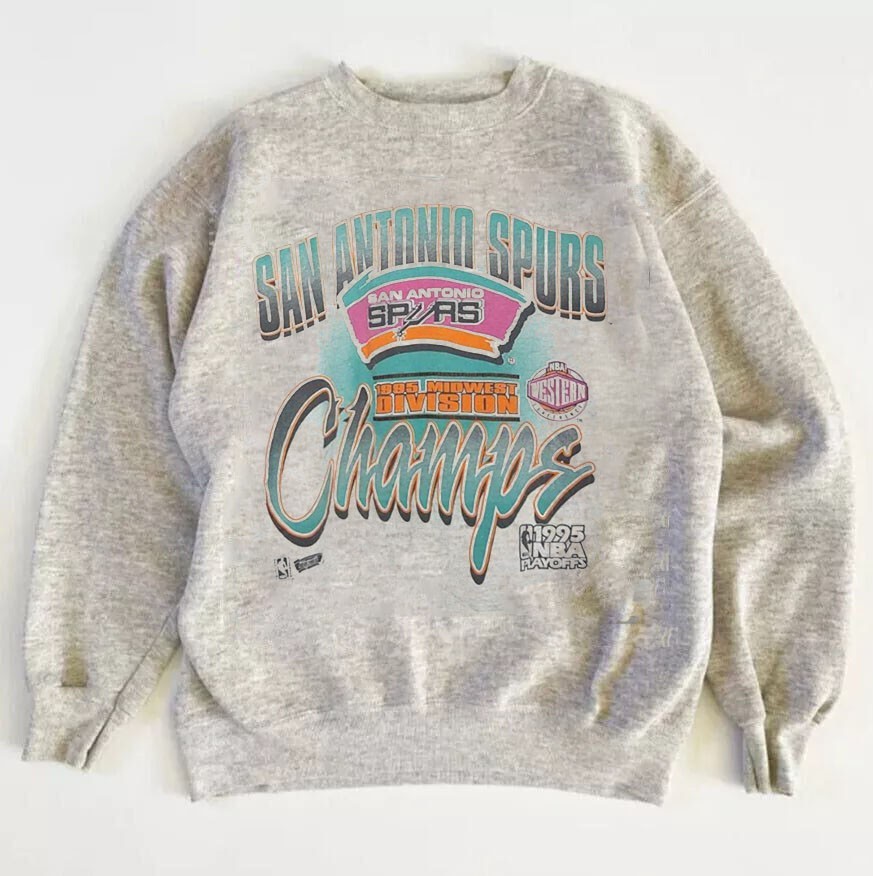 NBA × Vintage Vintage 90\'s San Antonio Spurs  Sweatshirt  AN61000