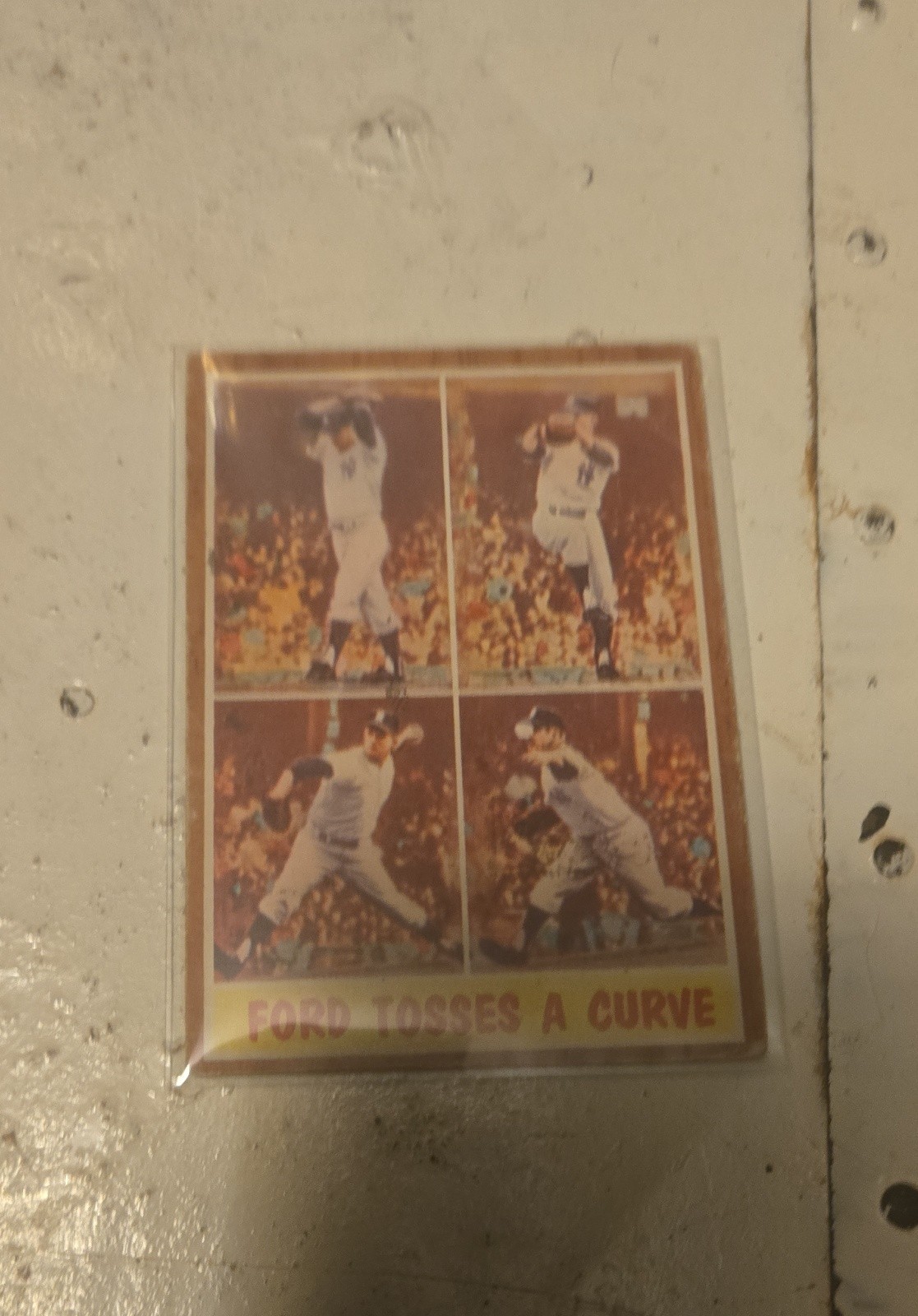 1962 Topps - Action Card Whitey Ford #315 1962 Topps - Action Card Whitey Ford #315