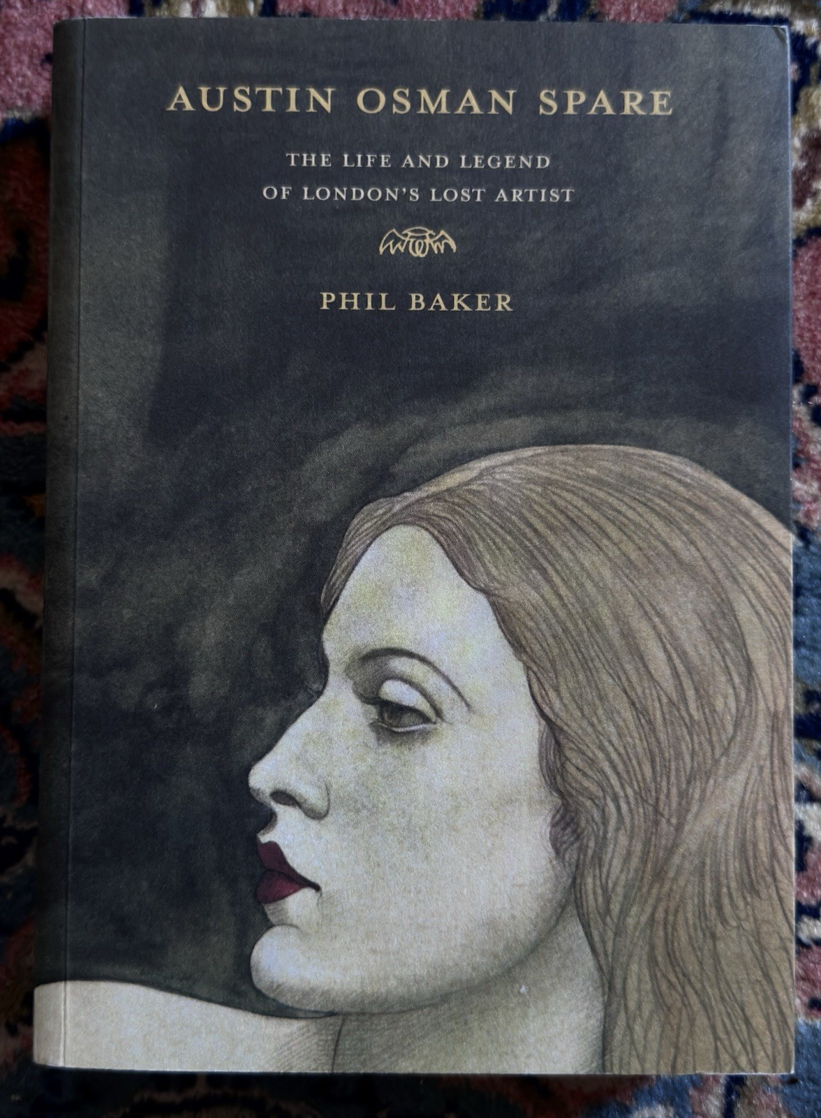 Austin Osman Spare Phil Baker SIGNED 2023 Expanded Ed + 2 Art Postcards