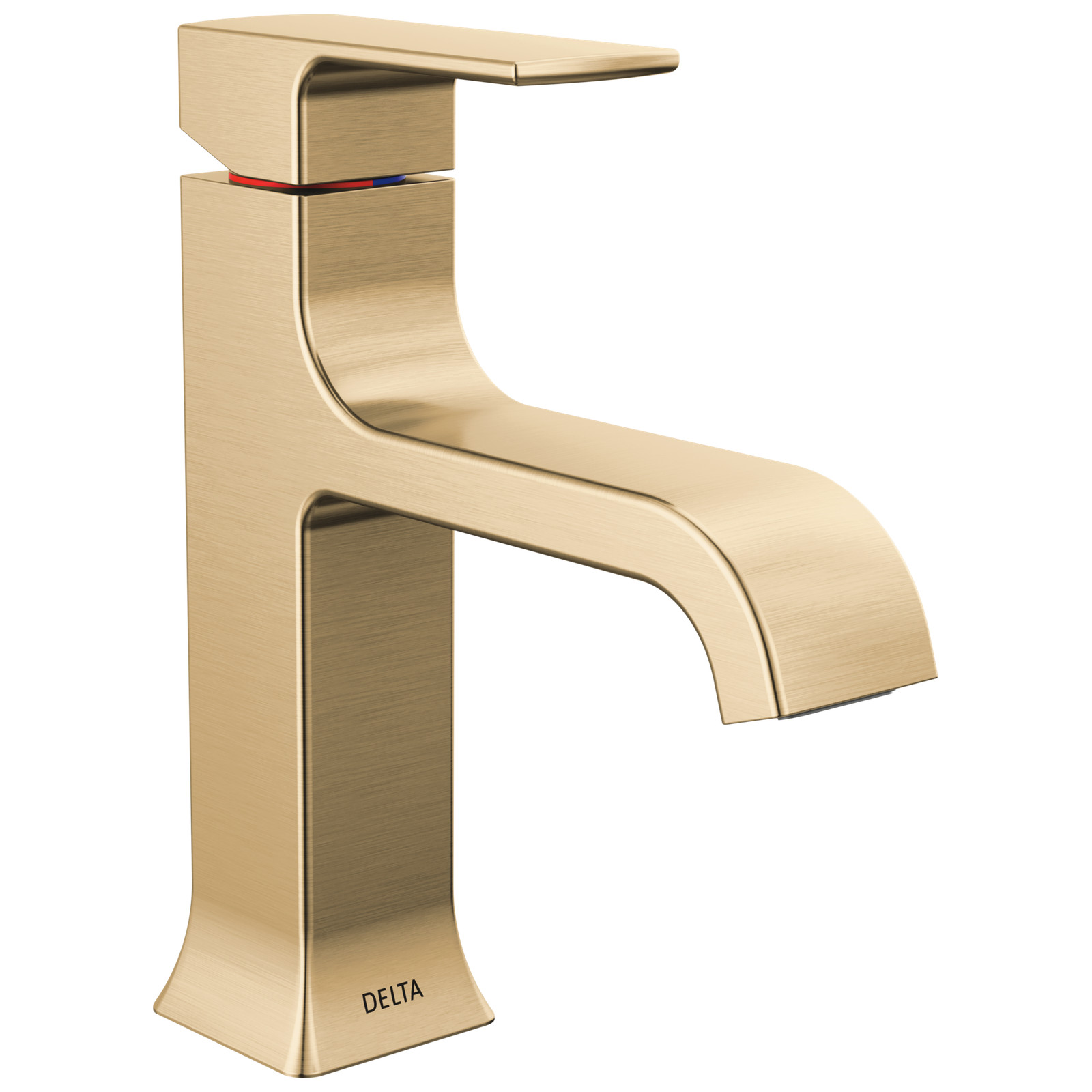 Delta Velum 539-CZMPU-DST Single Handle Bathroom Faucet Champ. Bronze - Box Dmg
