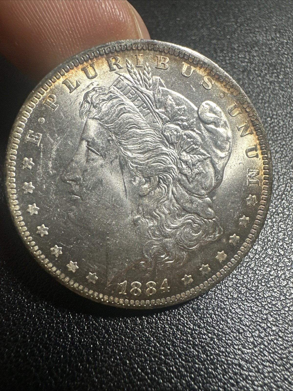 1884-O New Orleans Morgan Silver Toned 1884-O New Orleans Morgan Silver Toned