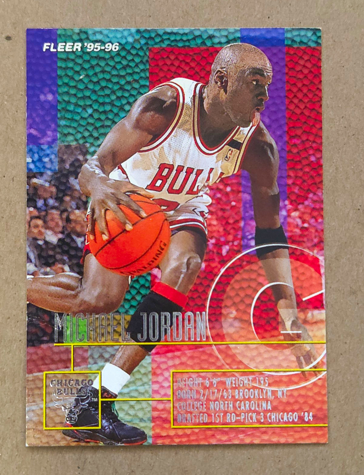 1995-96 Fleer - Michael Jordan #22