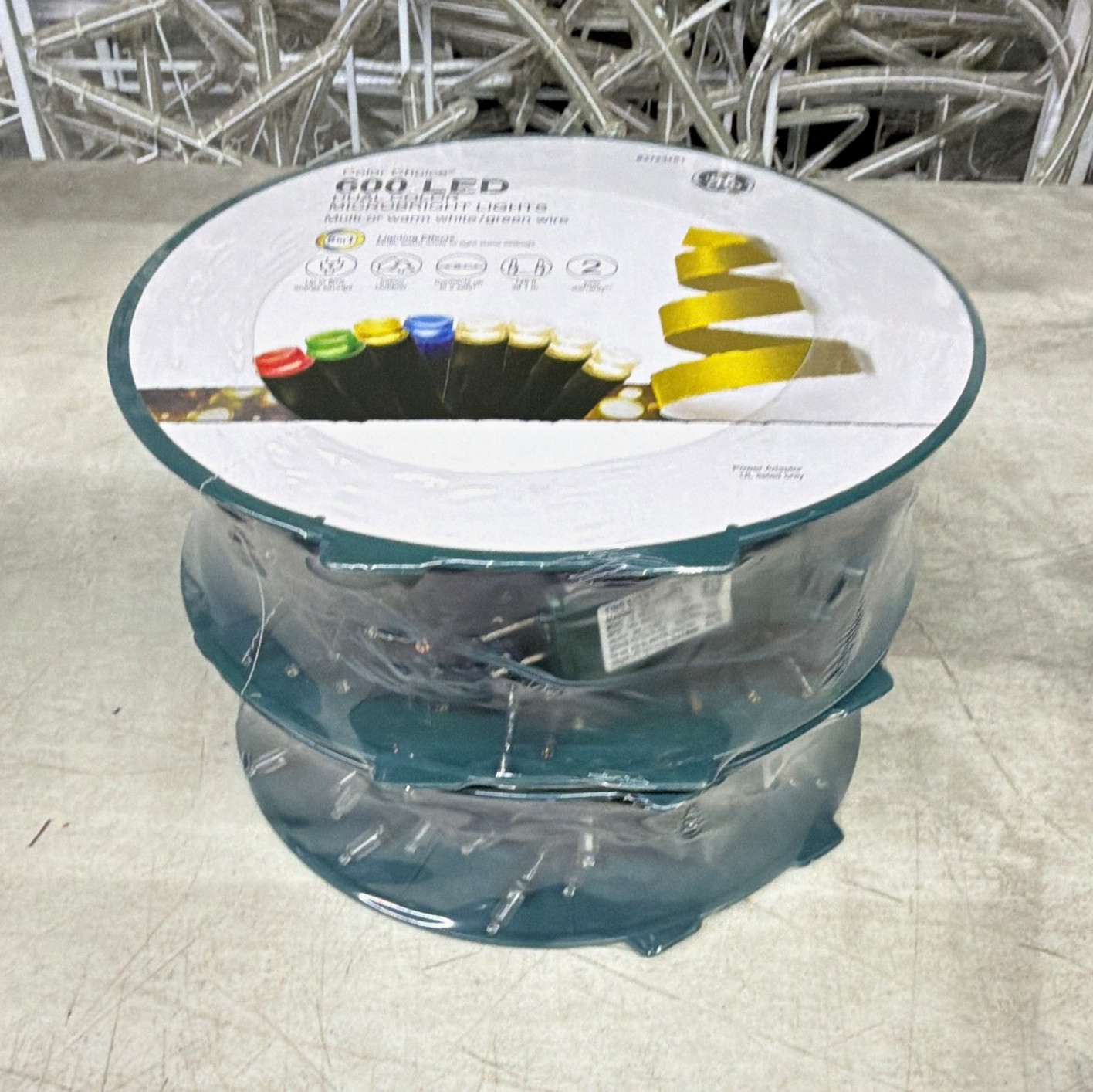 GE Color Choice 600 LED Microbright Connectable Lights Warm White/Multicolor GE Color Choice 600 LED Microbright Connectable Lights Warm White/Multicolor
