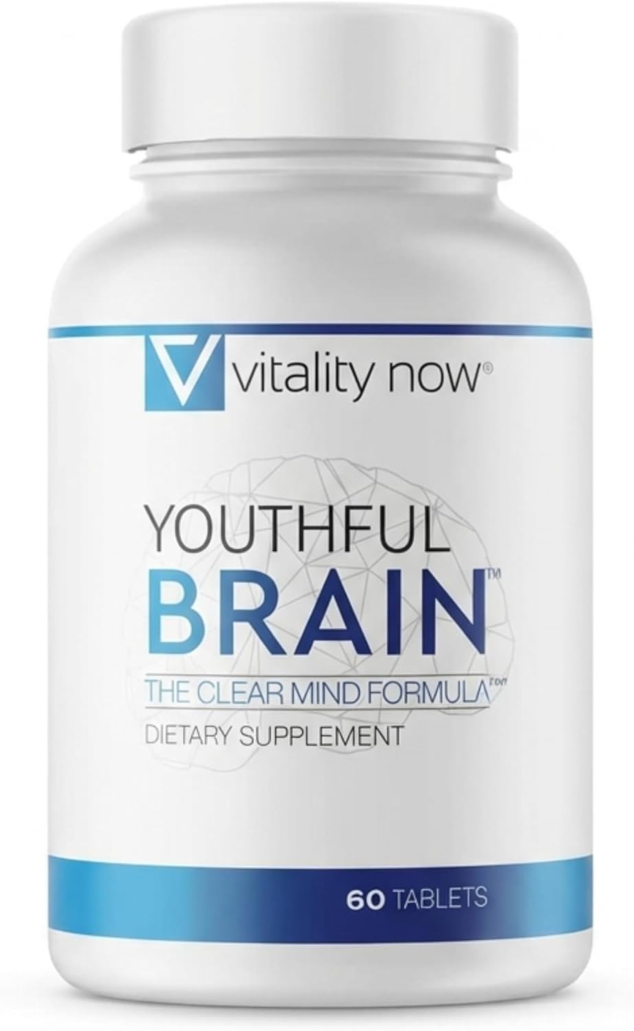 Youthful Brain | Memory & Brain Health Support Supplement with Bacopa Monnieri, 